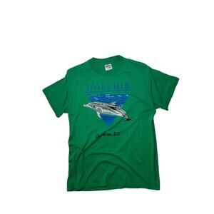 Single Stitch Charleston S.C Dolphin T-Shirt